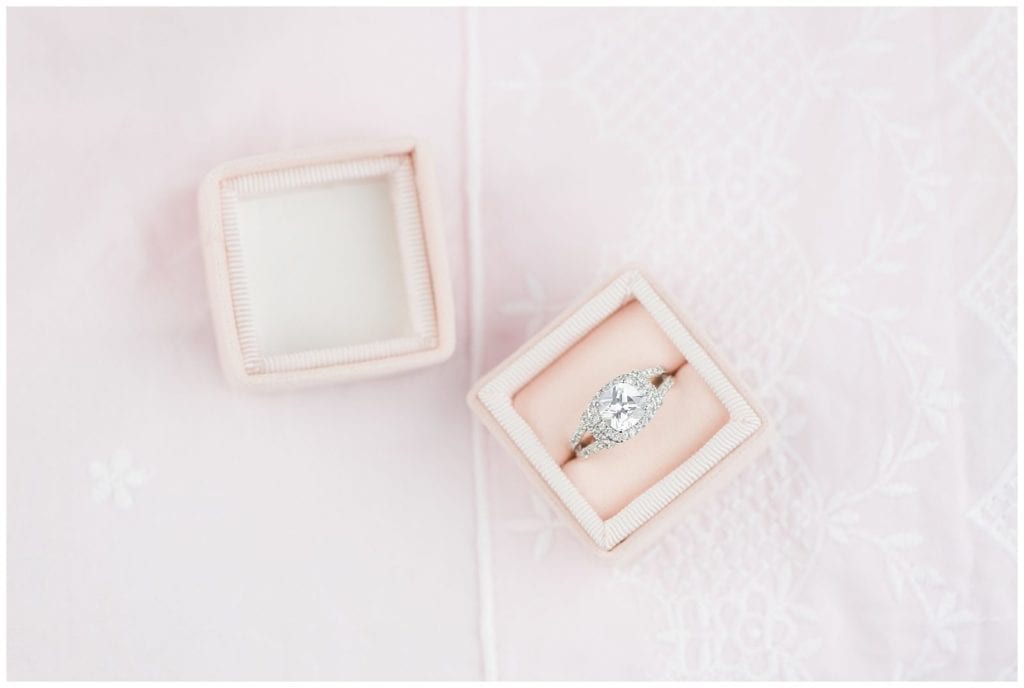 Valentine's Day 2019 | Pink White Gold Wedding Ring Shot