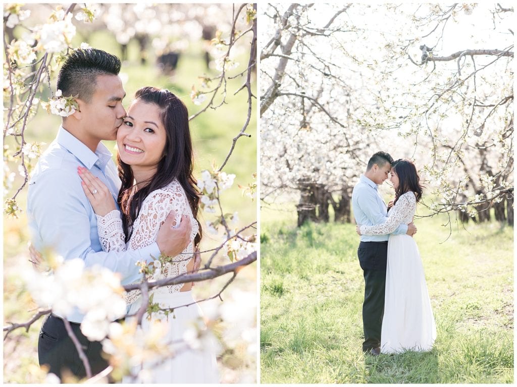 Robinette’s Apple Orchard Engagement | Leidy & Josh