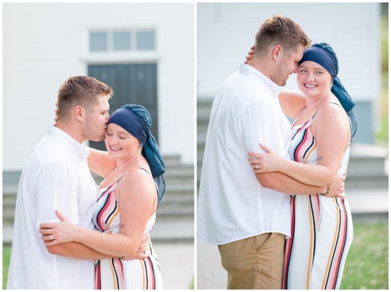 Felt Mansion Summer Engagement Leidy & Josh Photography