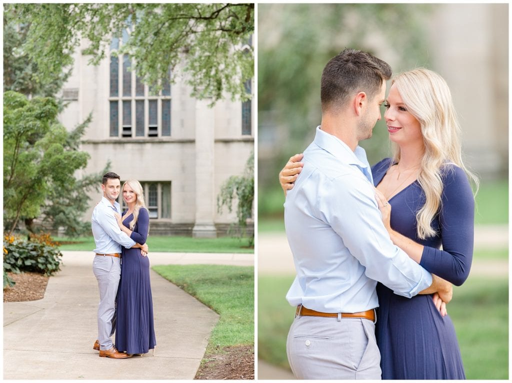 Hope College Holland engagement pictures by Leidy & Josh Photography.