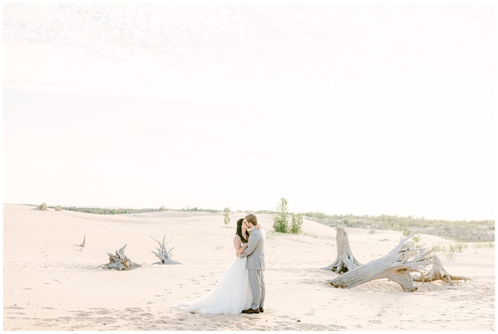 Silver Lake Sand Dunes Wedding