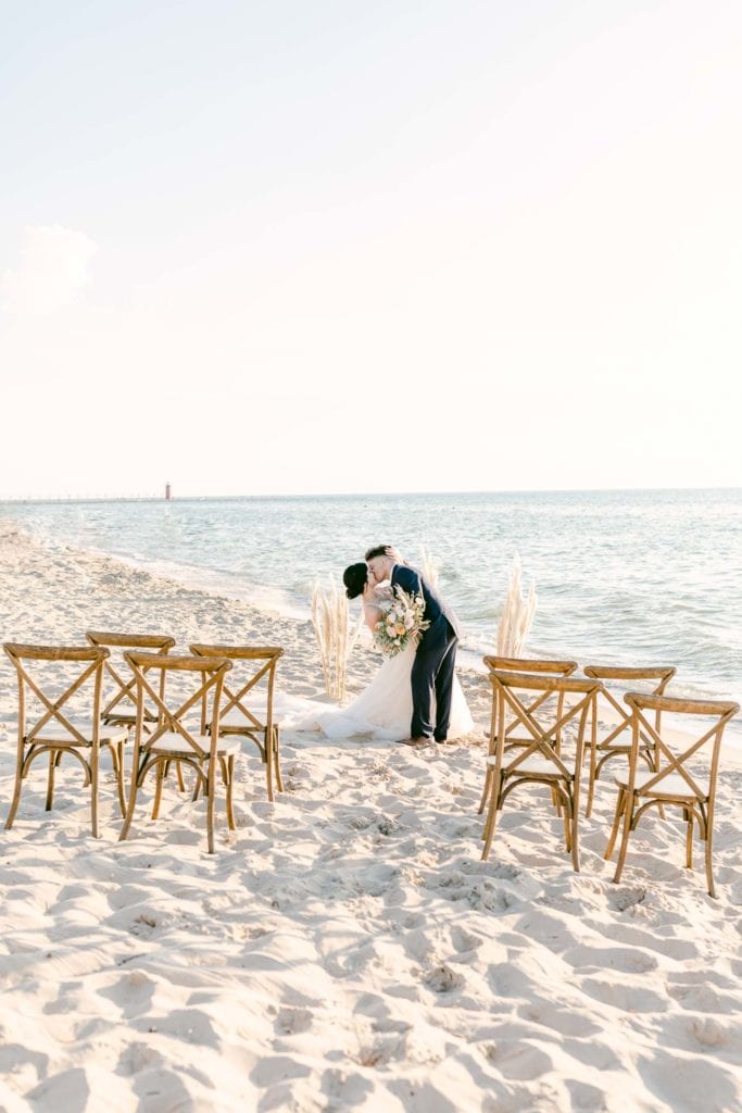 South Haven Creations beach wedding
