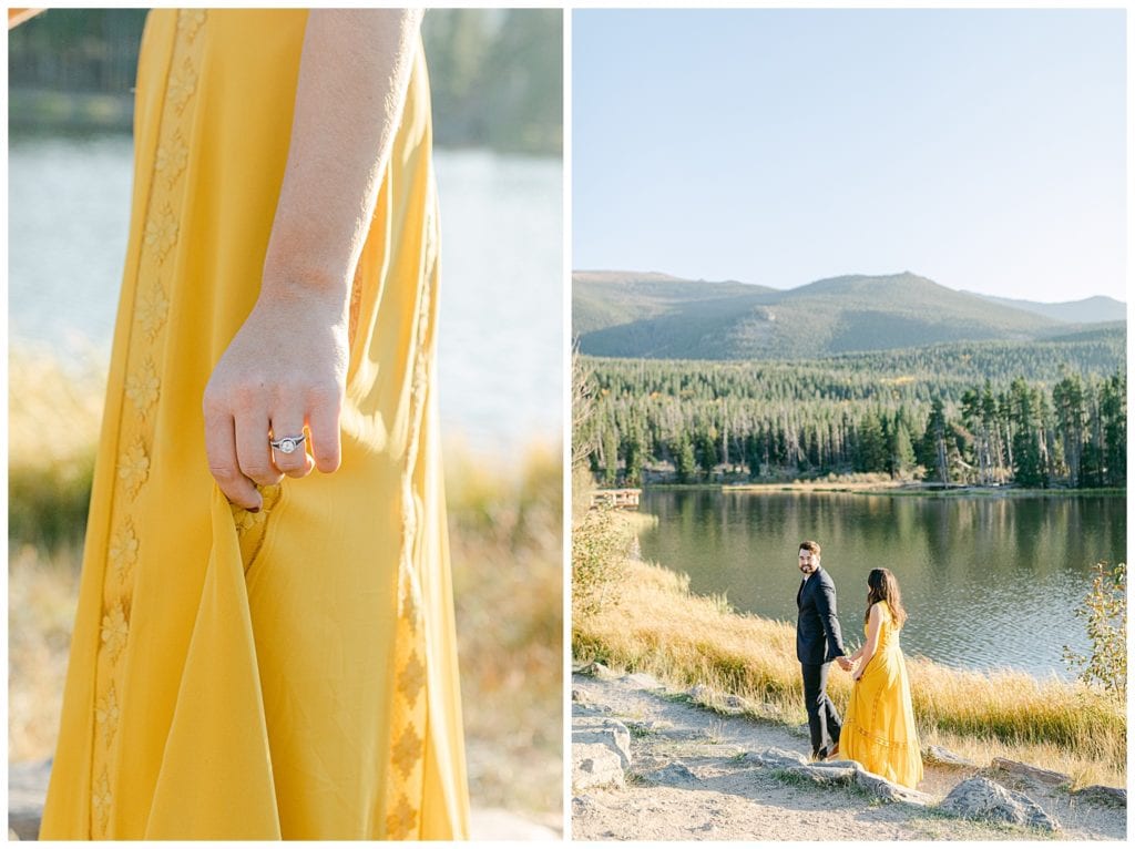 Rocky Mountain National Park Fall Engagement