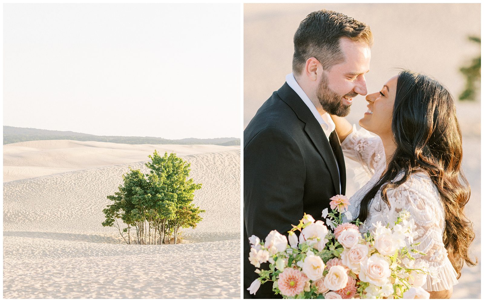 Sand Dune Engagement Pictures