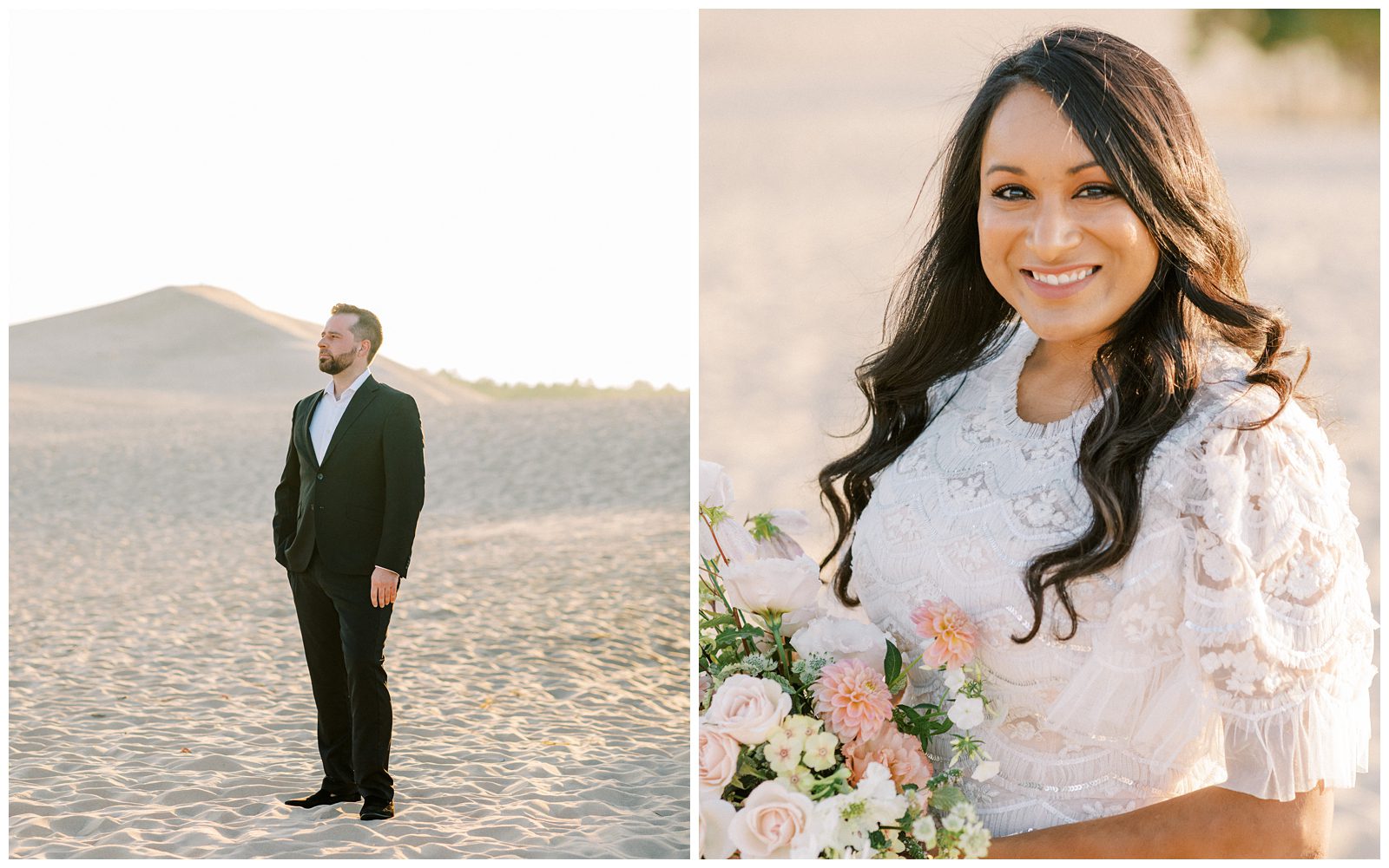 Sand Dune Engagement Pictures