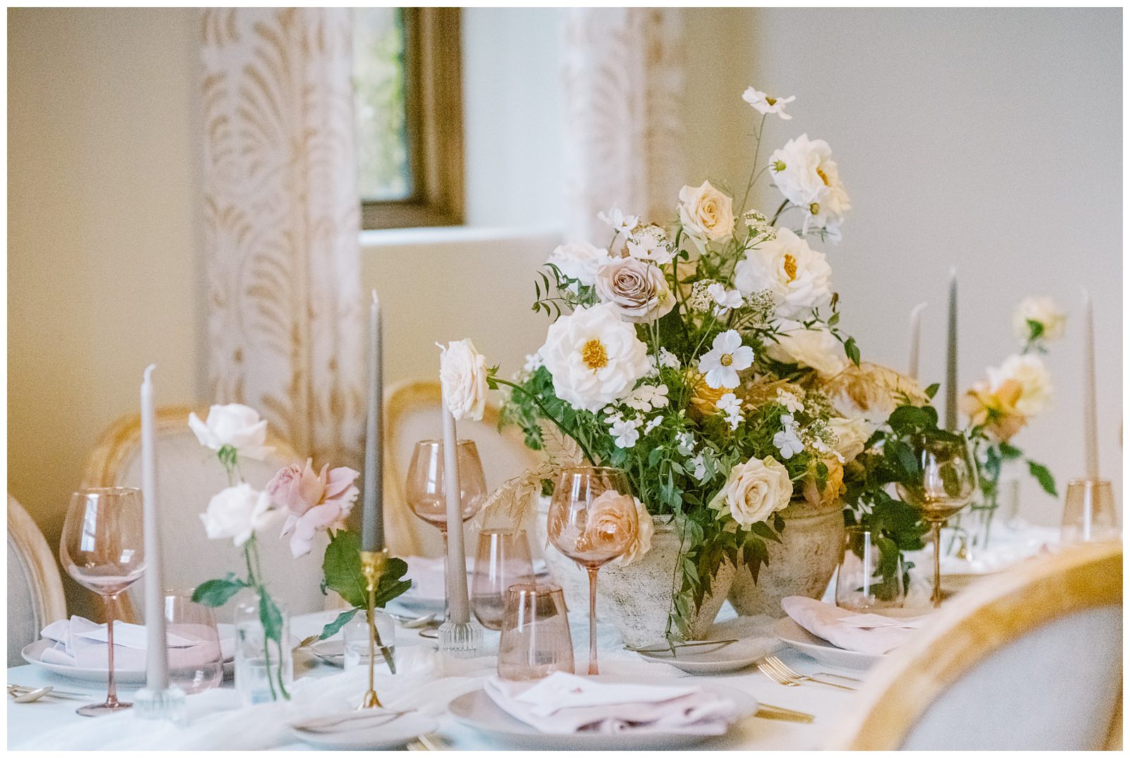 Elegant Wedding Tablescape